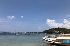 Private beach nearby