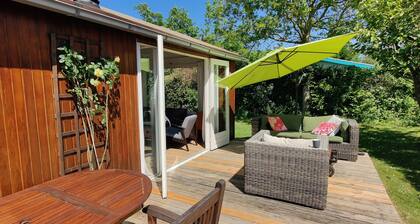 Summerhouse near the dunes and beach