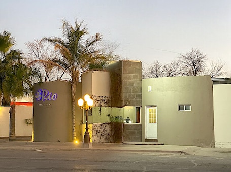 Front of property - evening/night