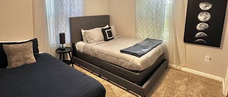 3 bedrooms, iron/ironing board, travel cot, WiFi