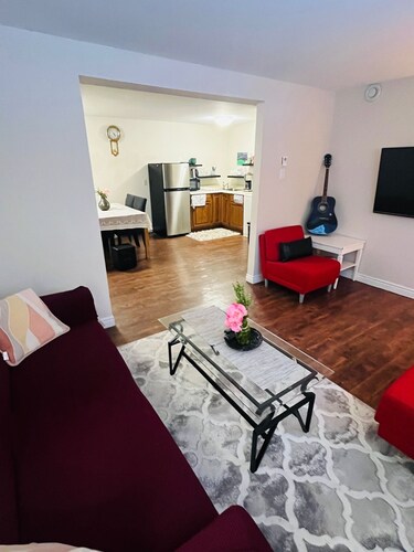 Basement Unit in a house with 2 bedrooms, full bathroom and living area