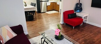 Basement Unit in a house with 2 bedrooms, full bathroom and living area