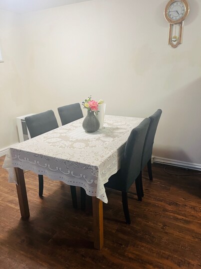 Basement Unit in a house with 2 bedrooms, full bathroom and living area