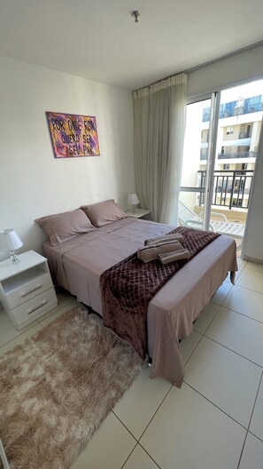 1 bedroom, WiFi, bed sheets - Taguá Life Resort - ideal for your stay in Brasília and the region (Taguatinga)