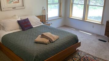 4 slaapkamers, een strijkplank/strijkijzer, wifi, beddengoed