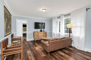 Smart TV, fireplace - Carter Compound + Private Apt | Near Ft Jackson (Columbia)