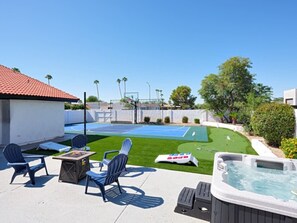 Property grounds - Pickleball-Basketball-HeatedPool-Spa-2 Primary BRs (Scottsdale)