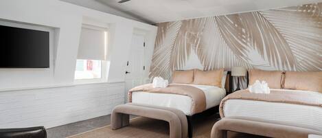 1 bedroom, iron/ironing board, bed sheets