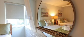 Coastal Double Full- 5 min walk to beach!