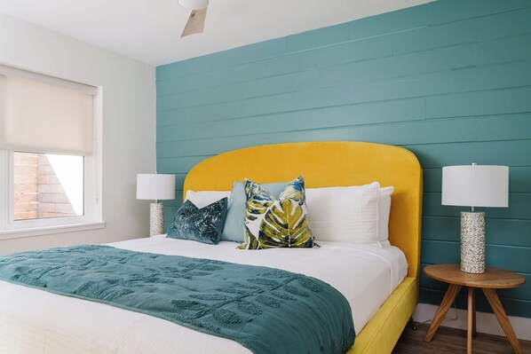 1 bedroom, iron/ironing board, bed sheets