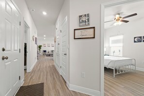 4 bedrooms, iron/ironing board, free WiFi, bed sheets