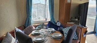 Blue Beach Caravan on Promenade Park, Ingoldmells.