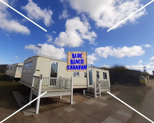 Blue Beach Caravan on Promenade Park, Ingoldmells.
