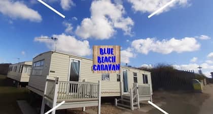 Blue Beach Caravan on Promenade Park, Ingoldmells.