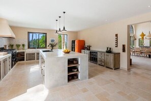 Private kitchen - Breathtaking Koh Koon - Provence Meets the East Sleeps 14 Adults +8 Kids (Koh Samui)