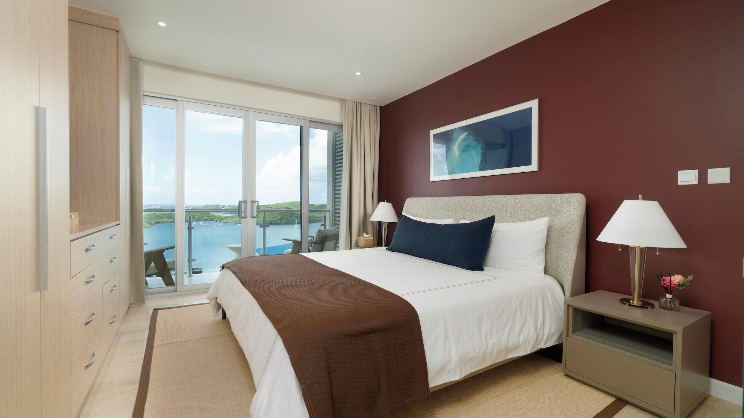 2 室のベッドルーム、アイロン / アイロン台、WiFi、ベッドシーツ