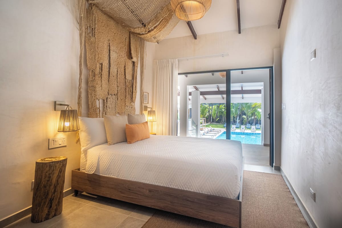 Egyptian cotton sheets, premium bedding, down duvets, memory-foam beds