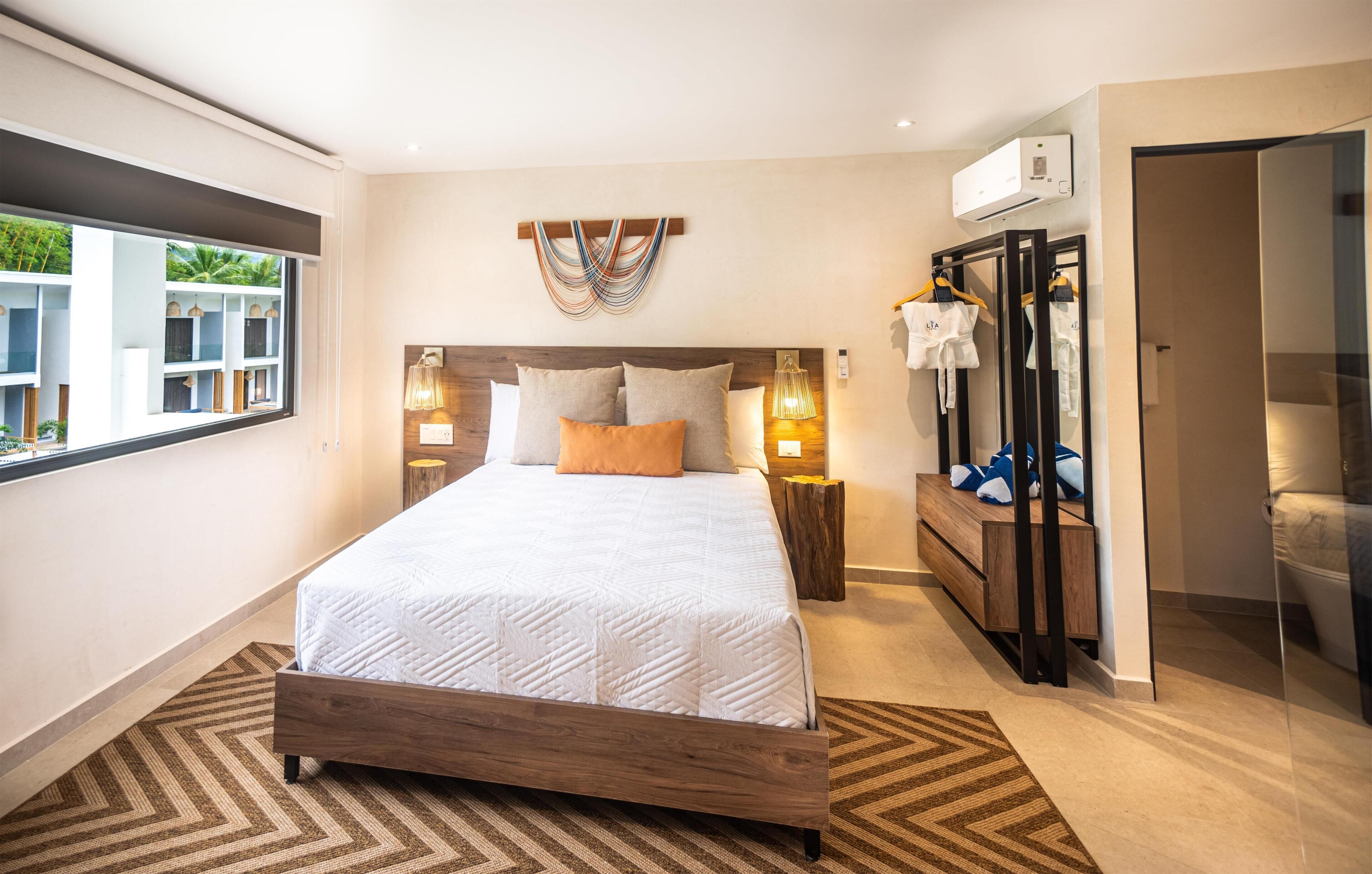 Suíte, 1 cama Queen, para não fumantes, vista para a piscina (with Sofabed) | Roupas de cama de algodão egípcio, roupas de cama premium