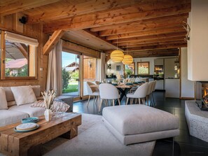 Dining - Chalet OCimes - authentic alpine stay 12p with sauna - OVO Network (Samoëns)