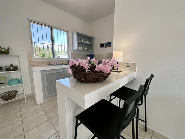 Apartament, 1 dormitori, balcó, vistes a la ciutat | Menjador