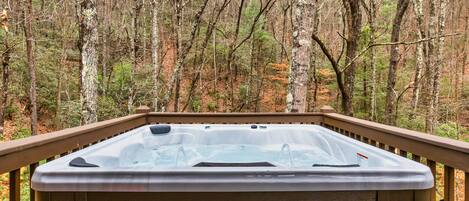 Bain à remous extérieur