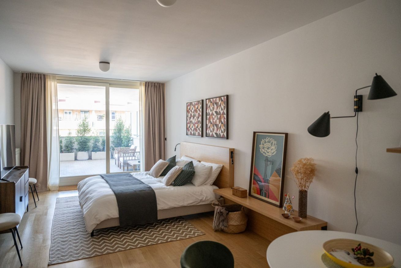 1 Schlafzimmer, Bügeleisen/Bügelbrett, WLAN, Bettwäsche