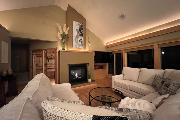 智能电视、壁炉