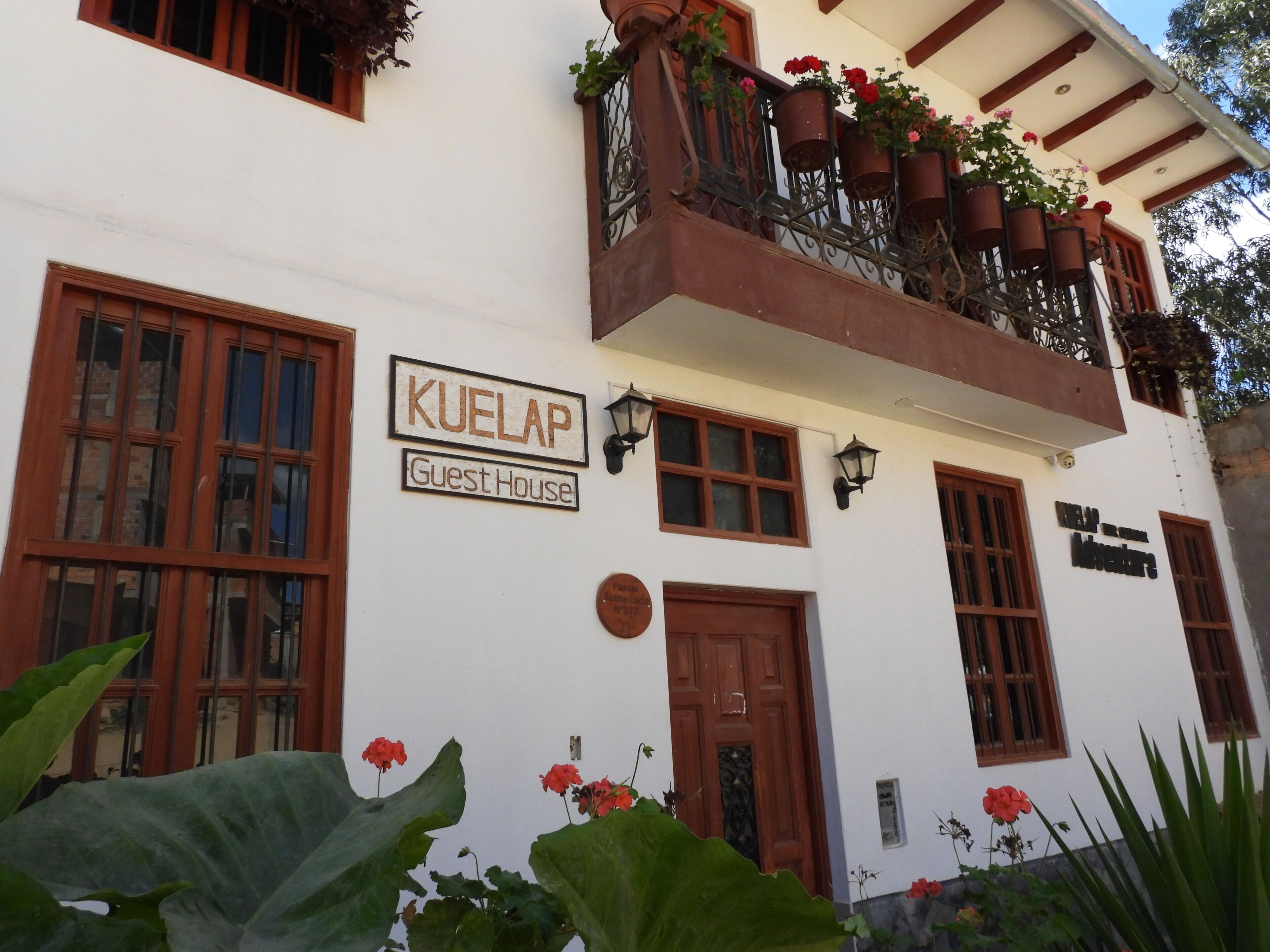 Fachada de la propiedad