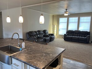 Living area - Orchard House at Sand Creek Homestead (Torrey)