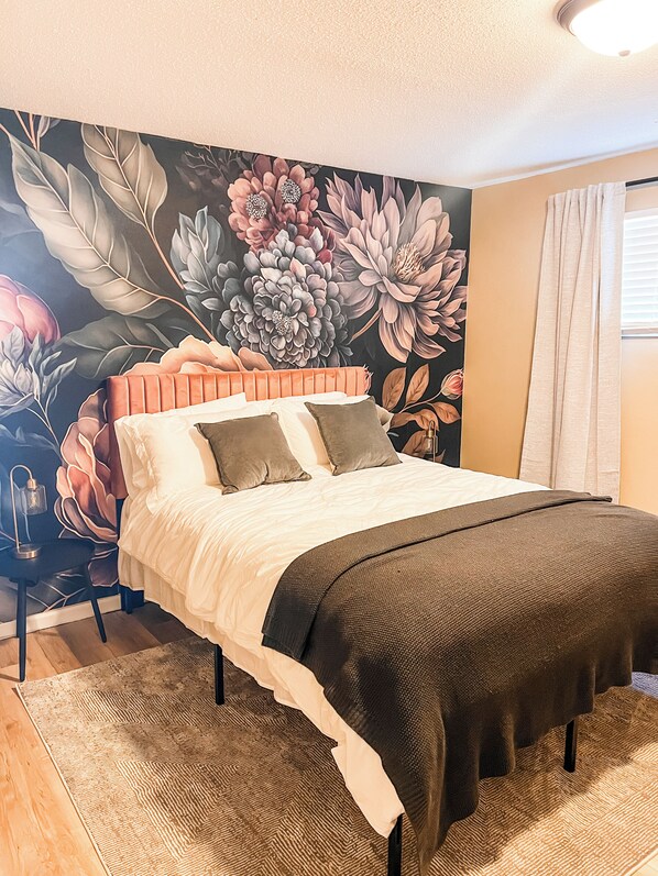 1 habitación, escritorio, wifi gratis y ropa de cama 