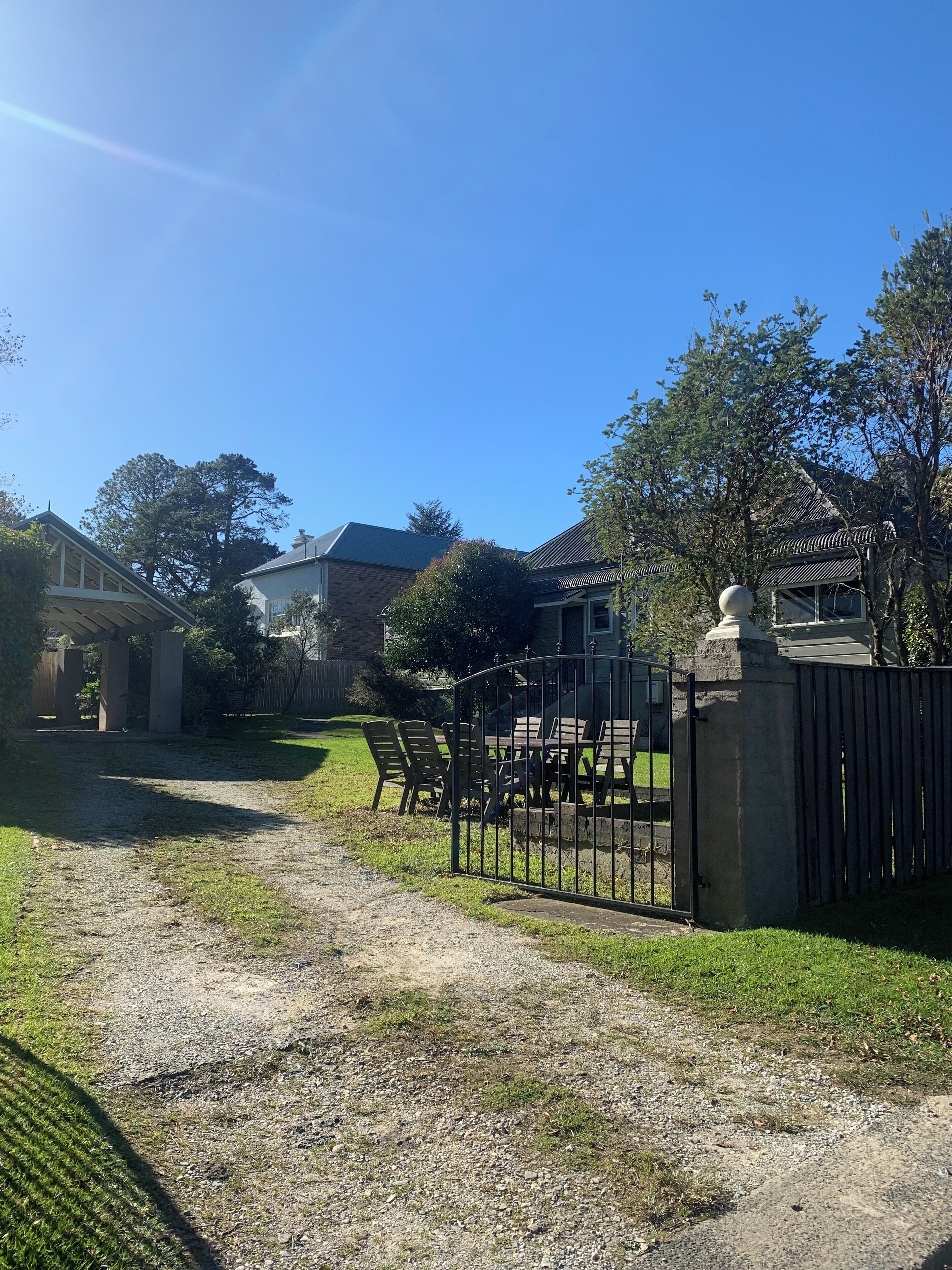 Enceinte de l’hébergement