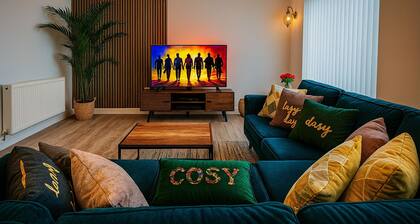 Modern Flat in Glasgow City | Free Parking & WiFi