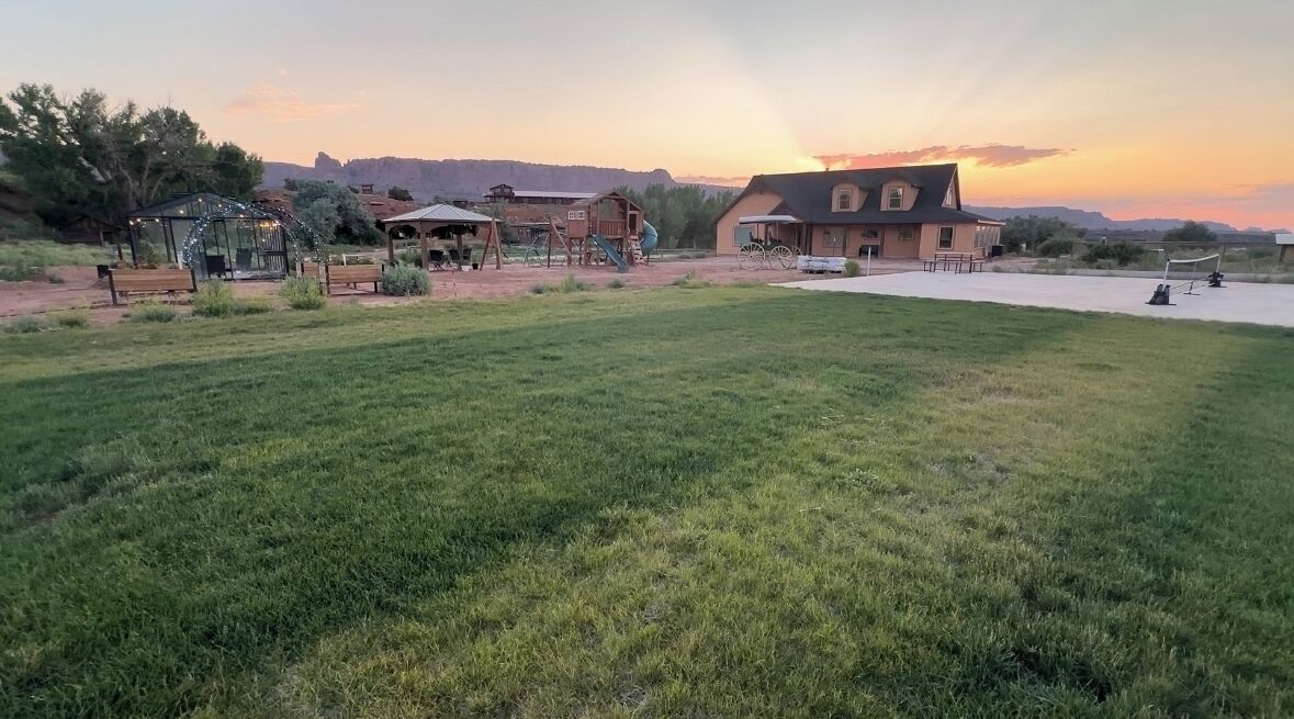 Overnattingsstedets uteområder