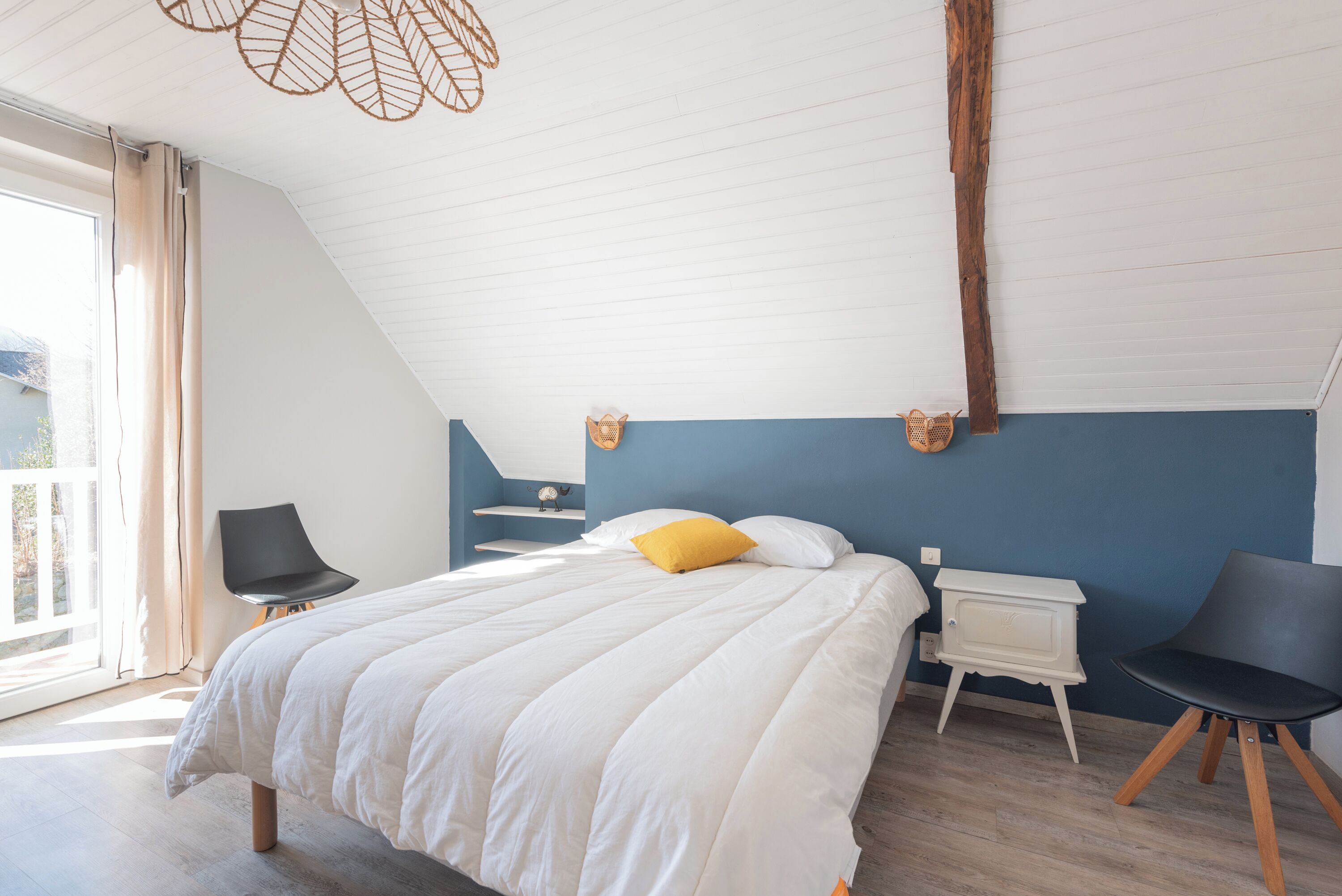 4 chambres, fer et planche à repasser, Wi-Fi gratuit