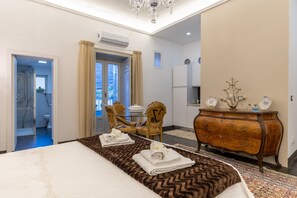 1 soveværelse, strygejern/strygebræt, gratis Wi-Fi, sengetøj