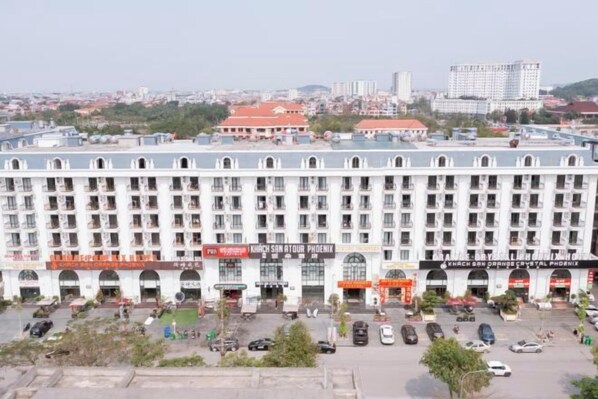 Blick von der Unterkunft