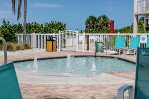 A heated pool - Gulf-Front Bliss at Sunset Vistas (Treasure Island)