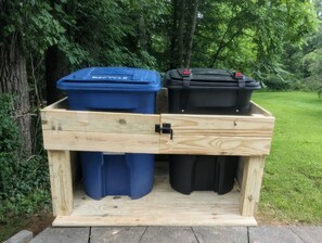 Enceinte de l’hébergement