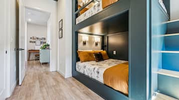 Luxury Condo, Balcony, City View | Premium bedding, pillowtop beds, individually decorated