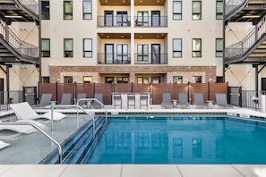 Seasonal outdoor pool