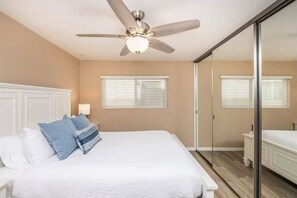 2 Schlafzimmer, Bügeleisen/Bügelbrett, kostenloses WLAN, Bettwäsche