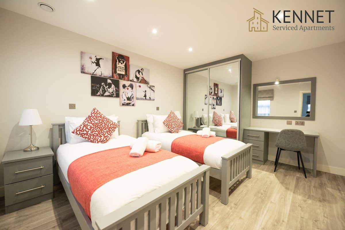 Apartemen Premium, kamar mandi pribadi | Lounge