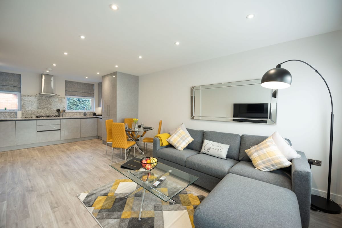 Apartamento luxo, suíte | Lounge