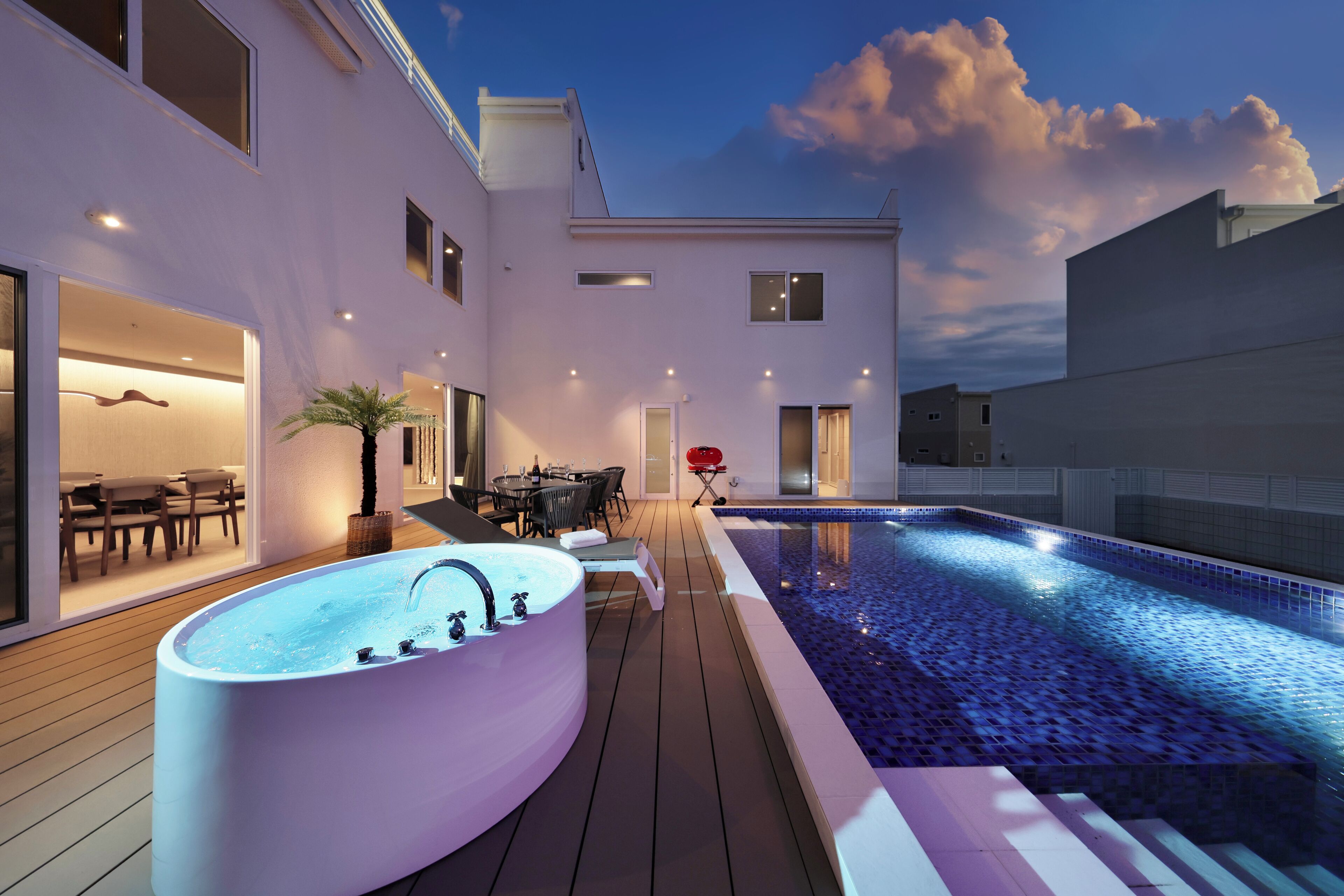 [Dog friendly] Building C, Max 12 guests (Swimming pool, Jetted tub, Hot spring, Sauna) Non Smoking | 3 bedrooms, individually decorated, individually furnished, desk