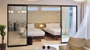 3 habitaciones, decoración personalizada y muebles diferentes