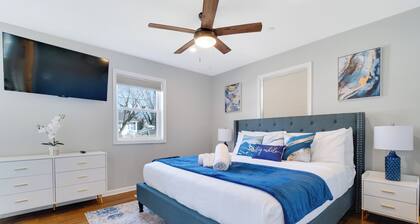 Family/Group Retreat Near USNA stadium & Downtown Annapolis; Private yard