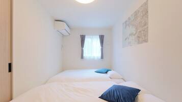 1 多间卧室、免费 WiFi、床单