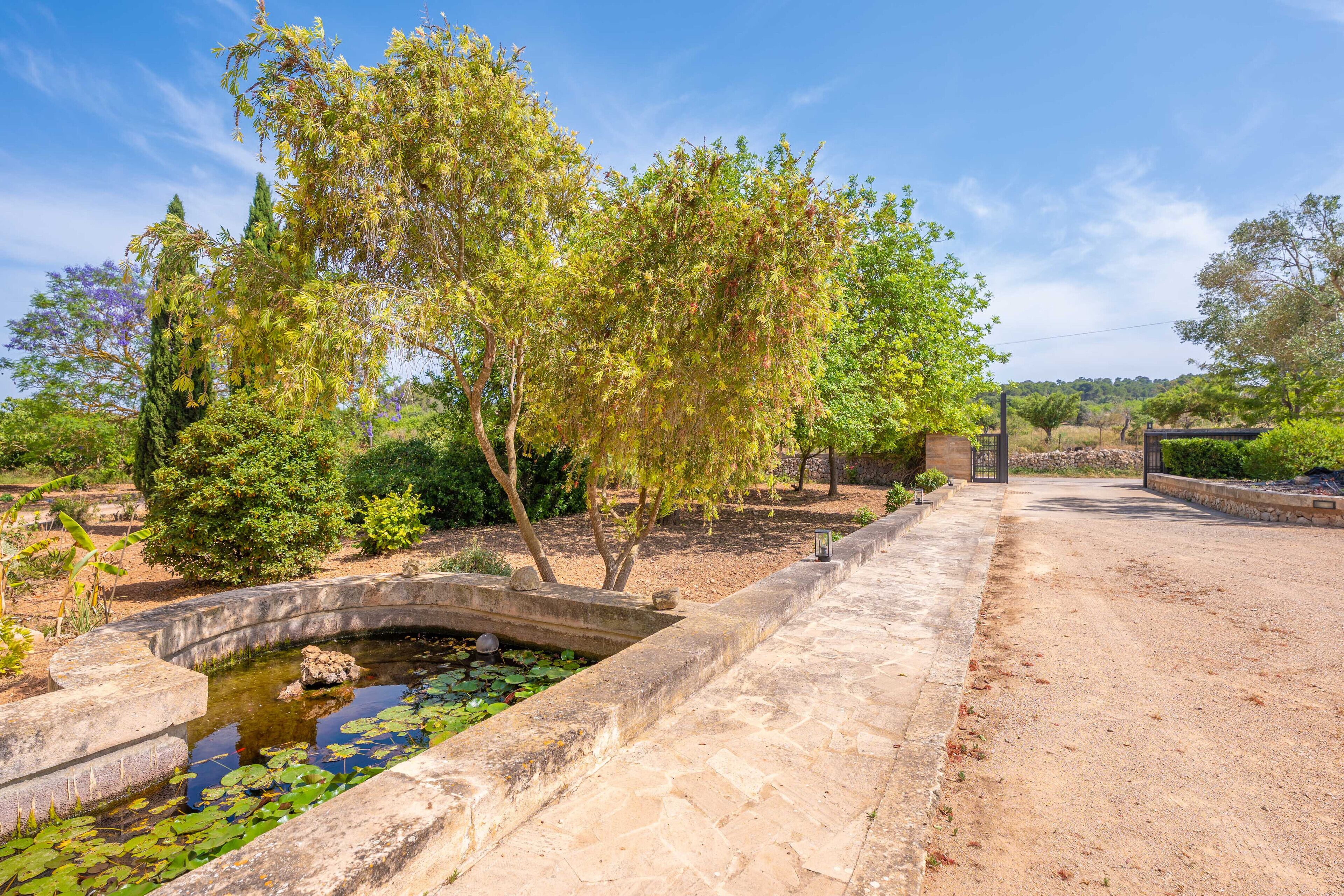 Áreas de la propiedad