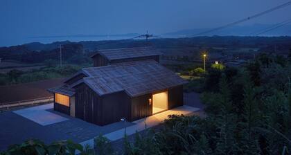 GOTO island ROKGOUTEI A modern rental villa on Fuk / Goto Nagasaki