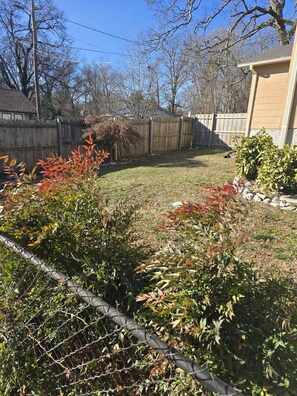 Overnattingsstedets uteområder